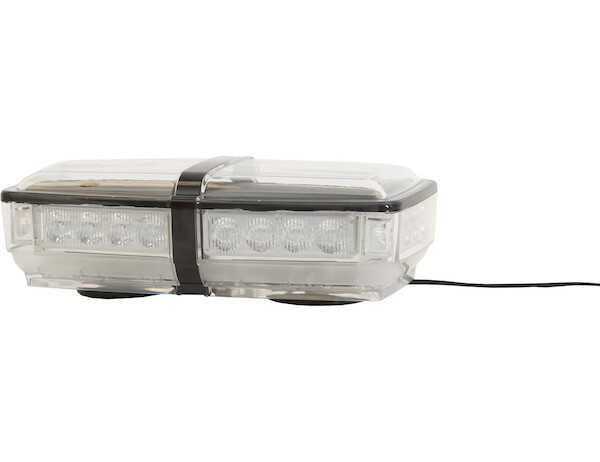 
                                                        MINI LIGHTBAR 24 LED, 12VDC, AMBER/CLEAR                              2                          